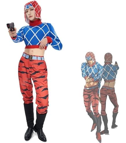 ジョジョの奇妙な冒険 エルメェス コスプレ 衣装 フルセット ジョジョの奇妙な冒険 ストーンオーシャン エルメェス・コステロ